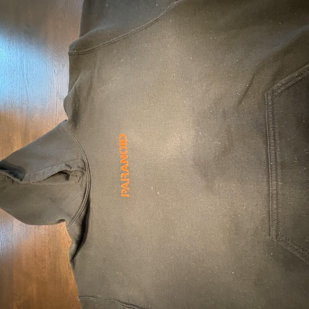 Anti Social Social Club x Undefeated ‘Paranoid’ Hoodie ASSC UNDFTD USED SZ LARGE - Picture 9 of 14
